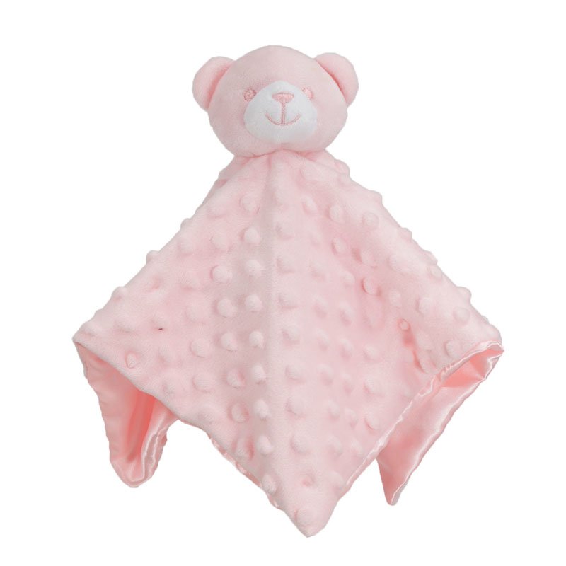 Branded Boutique Dimple Bear Comforter Pink