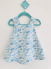 The Wishfairy Baby Nancy Dress with Pants 'Marching Elephant Family'