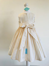 The Wishfairy Eve Dress 'Lemon Ticking Stripe'