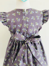 The Wishfairy Grace Dress (Bluebells on Dusky Plum)