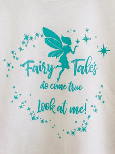 Wishfairy Short Sleeve T-Shirt (Fairytales do come true Look at Me...)