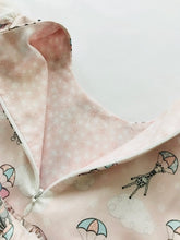 The Wishfairy Sara Ann Baby Dress and Pants (Parachuting Babies in Pink)