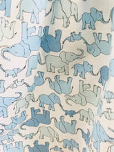 The Wishfairy Bunty Baby Dress (Blue Elephant Family)