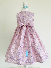 The Wishfairy Eve Dress 'Lavender on Pink'