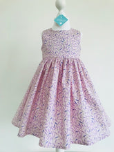 The Wishfairy Eve Dress 'Lavender on Pink'