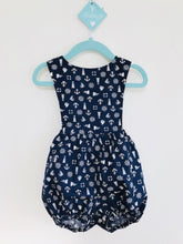 The Wishfairy Baby Riley Romper Suit (Nautical Theme on Blue) Last One Remaining!