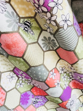 The Wishfairy Eve Dress 'Bee Hexagon Natural'