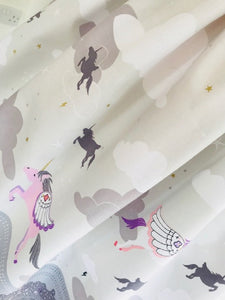 The Wishfairy Eve Dress 'Magical Unicorn Fabric'