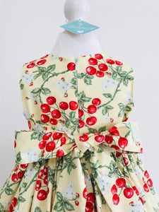 The Wishfairy Eve Dress 'Red Cherry Fabric' Last One Remaining!