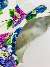 The Wishfairy Eve Dress 'Hydrangea Blooms on Cream Fabric'