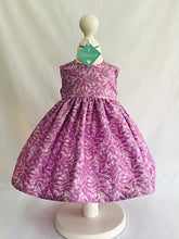 The Wishfairy Bunty Baby Dress (Buddleia on Lilac)