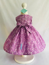 The Wishfairy Bunty Baby Dress (Buddleia on Lilac)