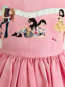 The Wishfairy Eve Dress 'Girls Happy Sewing'