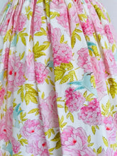 The Wishfairy Bunty Baby Dress (Humming Birds on Pink Blooms ) Last One Available!