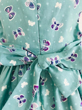 The Wishfairy Bunty Baby Dress (Butterflies on Teal Glow in the Dark)