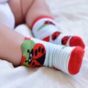 Branded Boutique Ladybird Motif Socks