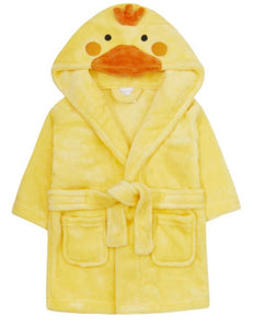 Branded Boutique Duck Hooded Dressing Gown