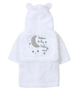 Branded Boutique Dream big little one Hooded Dressing Gown