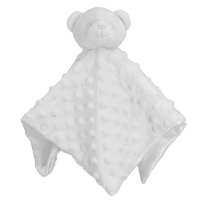 Branded Boutique Dimple Bear Comforter White