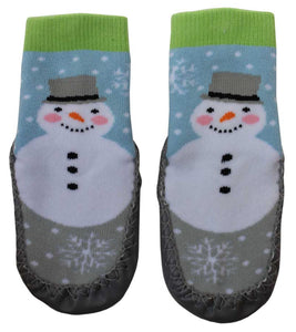 Branded Boutique Snowman Moccasin Slippers