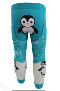Branded Boutique Penguin Knitted Footless Leggings/Tights