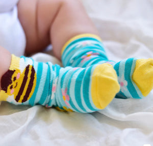 Branded Boutique Bumble Bee Socks